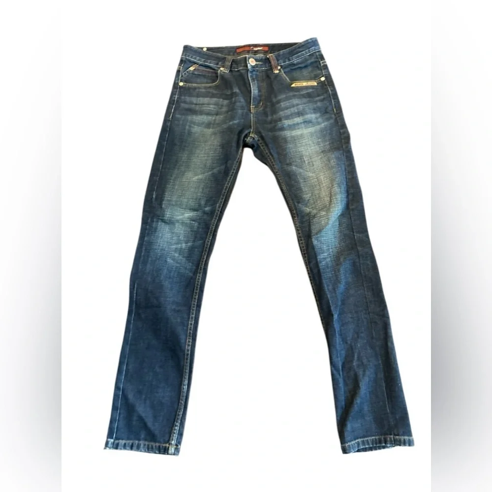 BSB2 Men's Straight Jeans Size 32 x33‎ Faded Blue Wash Denim